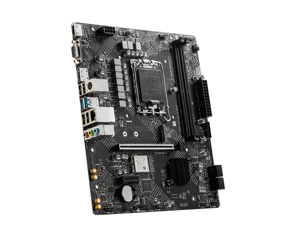 مادربرد ام اس آی سوکت 1700 مدل MSI PRO H610M-G WIFI DDR5 کارکرده